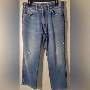 Vintage Levis Men’s Vintage Light Wash Jeans Action  Denim Pants Sz 34x25